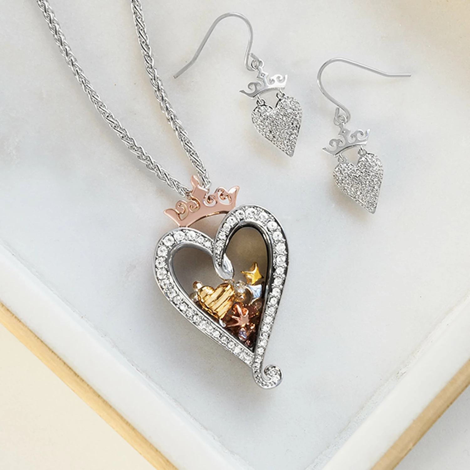 Discount 😉 Origami Owl Disney Gold Striped Heart Charm ⌛ 8 Discount 😉 Origami Owl Disney Gold Striped Heart Charm ⌛ - Image 6