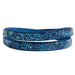 Hot Sale 😍 Origami Owl Crystal Blue Shimmer Double Wrap Bracelet 🔔
