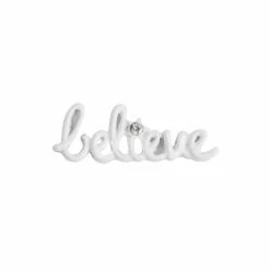 Best deal 😍 Origami Owl Disney White "BELIEVE" Charm 🛒