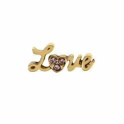Discount โจ Origami Owl Gold Script "Love" Charm ๐