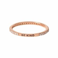 Best deal 😀 Origami Owl "Be Kind" Pave CZ Stackable Ring 🤩
