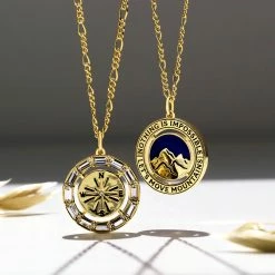 Discount 🥰 Origami Owl "Move Mountains" Crystal Compass Pendant Necklace 🔥 -Thinkgoodness Shop vegcgjpnbolljak6x443