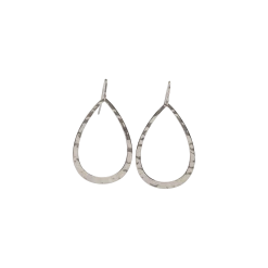 Coupon 😀 Origami Owl 🔨 Hammered Open Teardrop Earrings 🧨