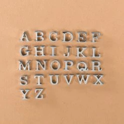 Budget 🌟 Origami Owl Uppercase Silver Letter Floating Charms 🔥