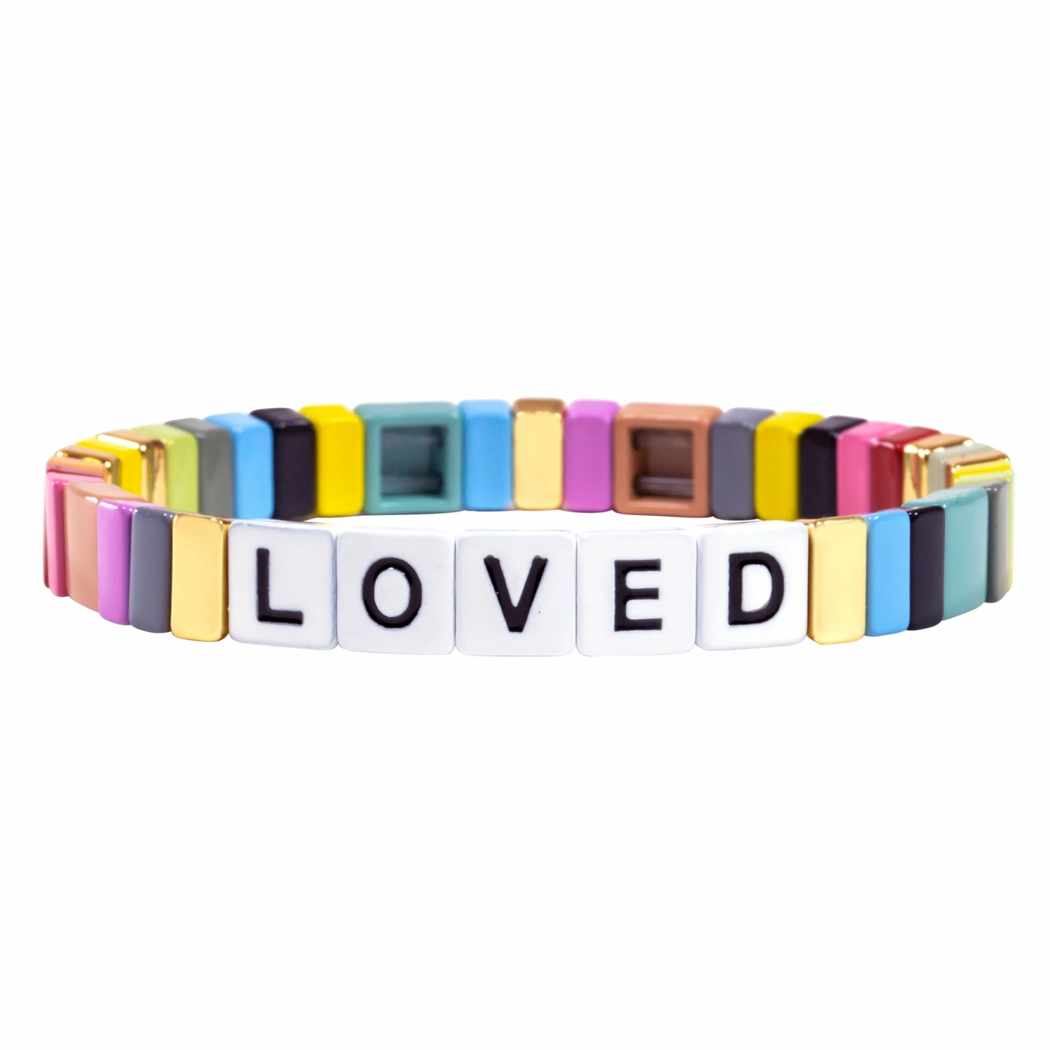 Promo π Origami Owl "LOVED" Multi Color Tile Bracelet π 5 Promo π Origami Owl "LOVED" Multi Color Tile Bracelet π - Image 3