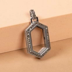 Cheap 👍 Origami Owl Deco Marcasite Living Locket 😀