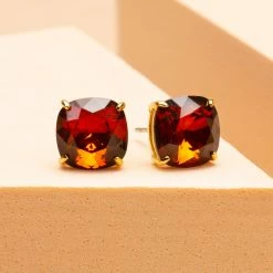 Best Sale 🤩 Origami Owl Gold Smoked Amber Clara Stud Earrings 💯