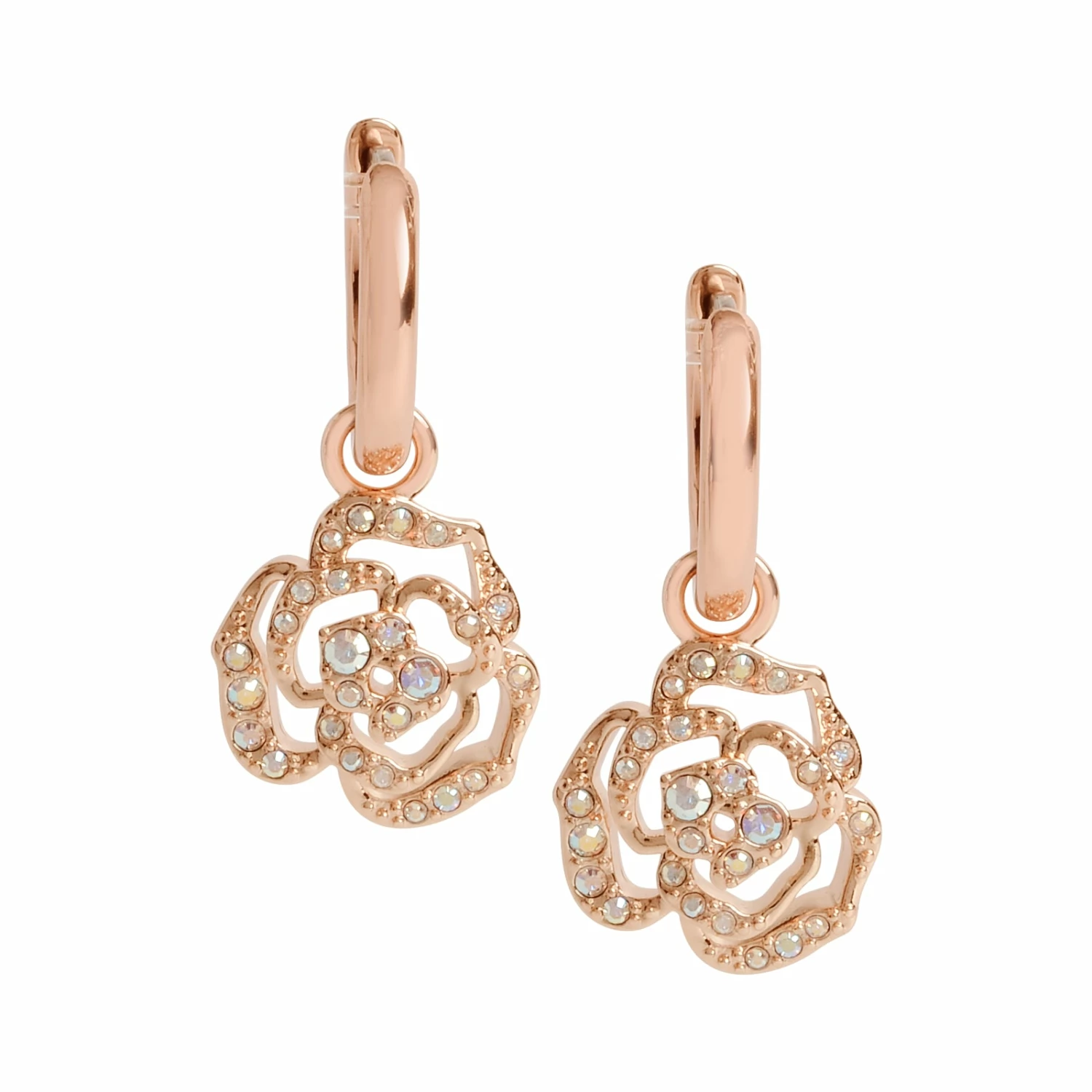 Cheap 👏 Origami Owl Rose Convertible Hoop Earrings 👏 3 Cheap 👏 Origami Owl Rose Convertible Hoop Earrings 👏