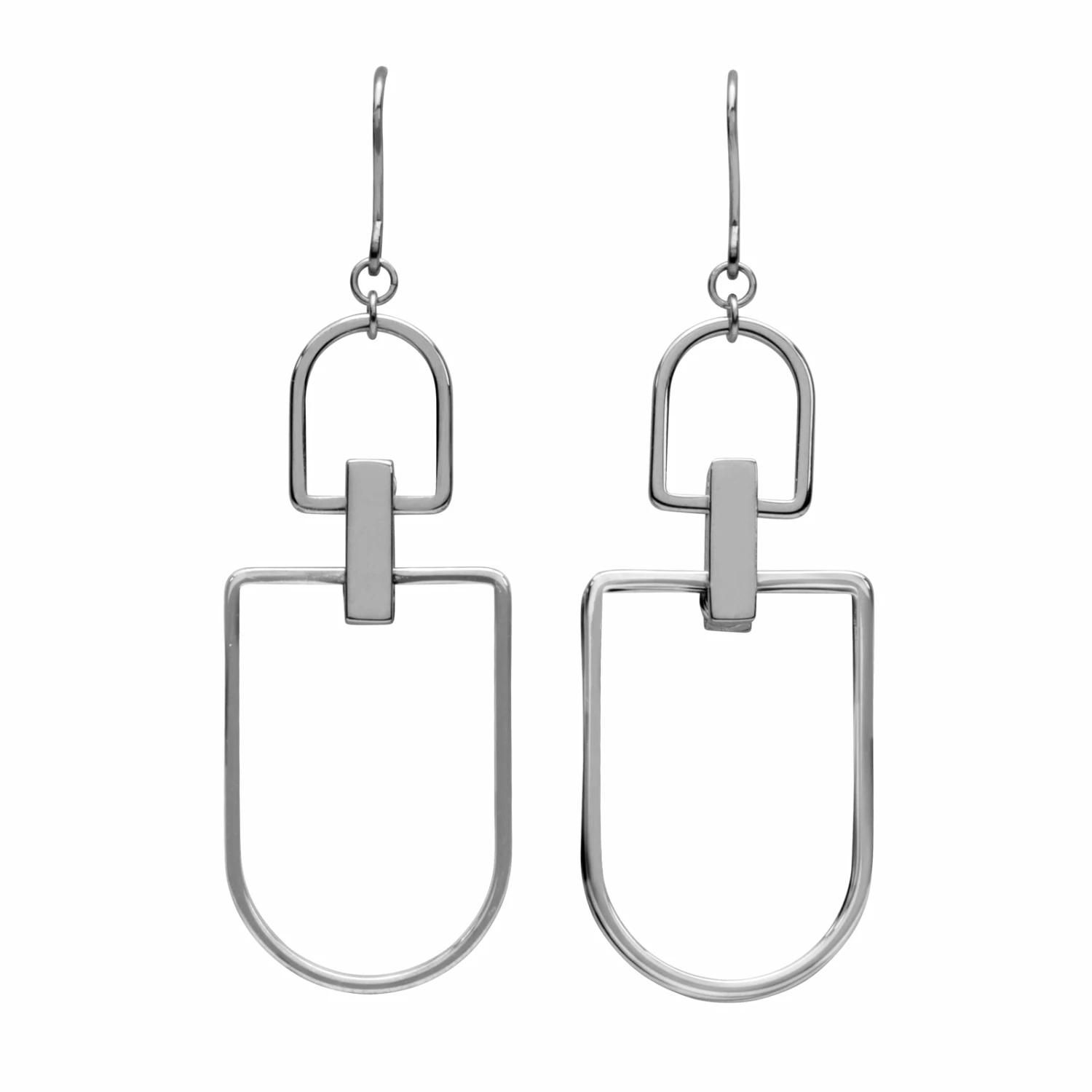 Promo ๐คฉ Origami Owl Silver U Shaped Dangle Drop Earrings ๐ 4 Promo ๐คฉ Origami Owl Silver U Shaped Dangle Drop Earrings ๐ - Image 2