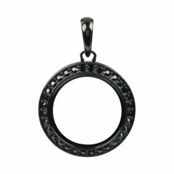 Best deal 😍 Origami Owl Twist Living Locket Face with Jet Crystals 🥰