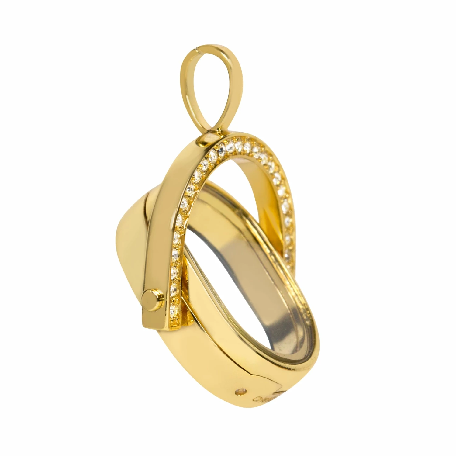 Hot Sale ๐ฏ Origami Owl Gold Spinning Crystal Living Locket ๐ 4 Hot Sale ๐ฏ Origami Owl Gold Spinning Crystal Living Locket ๐ - Image 2