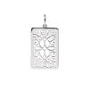 Best Sale ⌛ Origami Owl Silver Filigree Photo Frame Pendant Cover 🔔