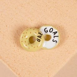 Flash Sale 💯 Origami Owl Bae-Goals Bagel Charm 💯